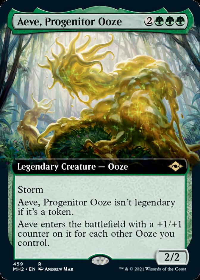 Aeve, Progenitor Ooze (Extended Art) [Modern Horizons 2] | PLUS EV GAMES 