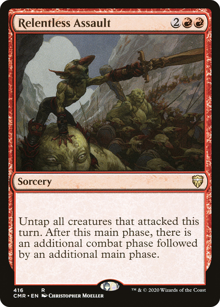 Relentless Assault [Commander Legends Commander Deck]