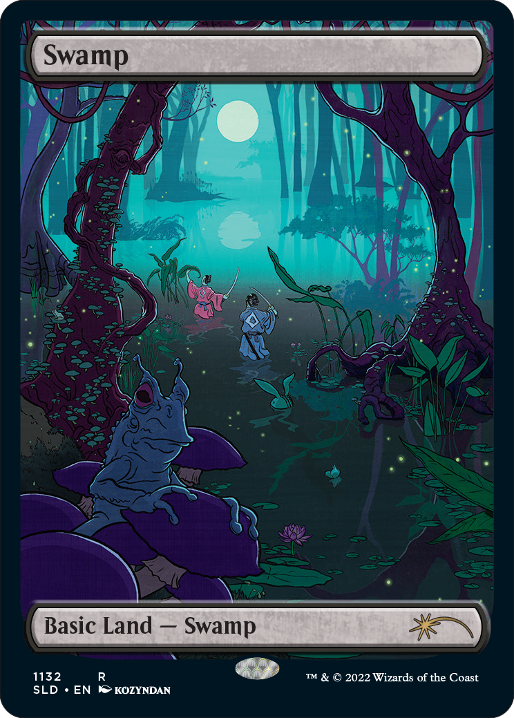 Swamp (1132) (Full-Art) [Secret Lair Drop Series] | PLUS EV GAMES 