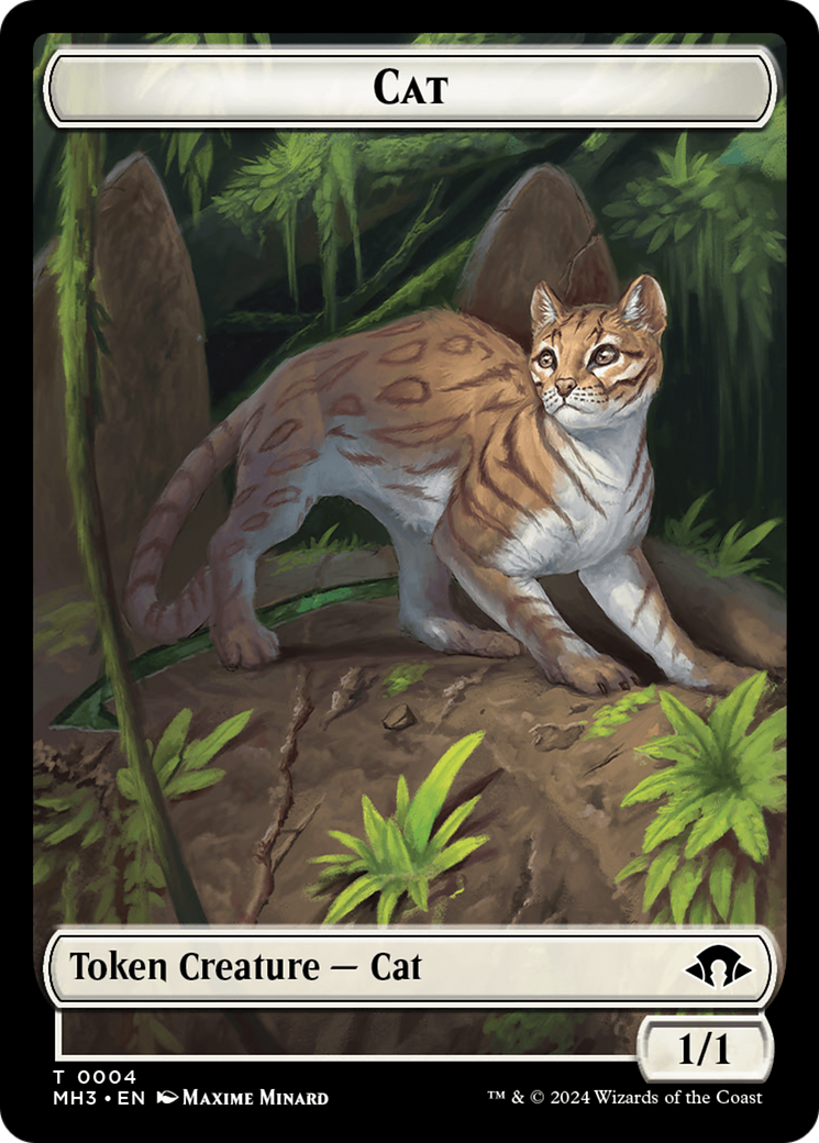 Cat Token [Modern Horizons 3 Tokens] | PLUS EV GAMES 