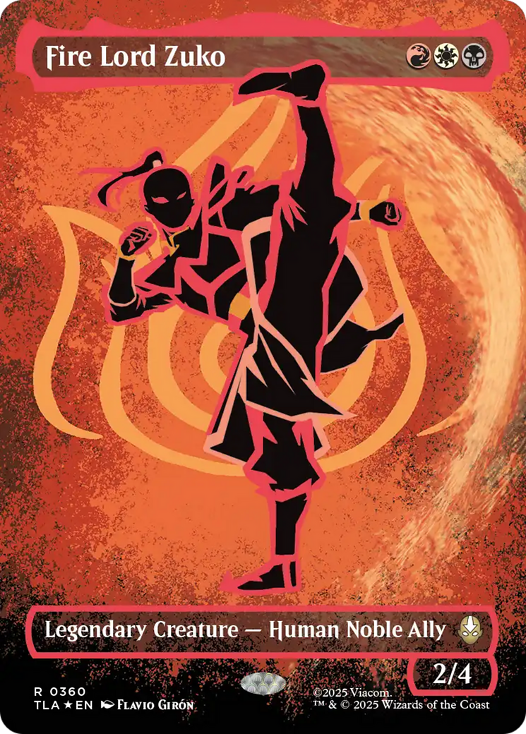 Fire Lord Zuko (Borderless Battle Pose) [Avatar: The Last Airbender] | PLUS EV GAMES 