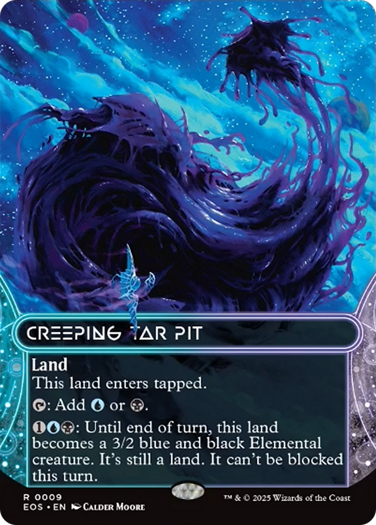 Creeping Tar Pit (0009) (Bordelress) [Edge of Eternities: Stellar Sights] | PLUS EV GAMES 