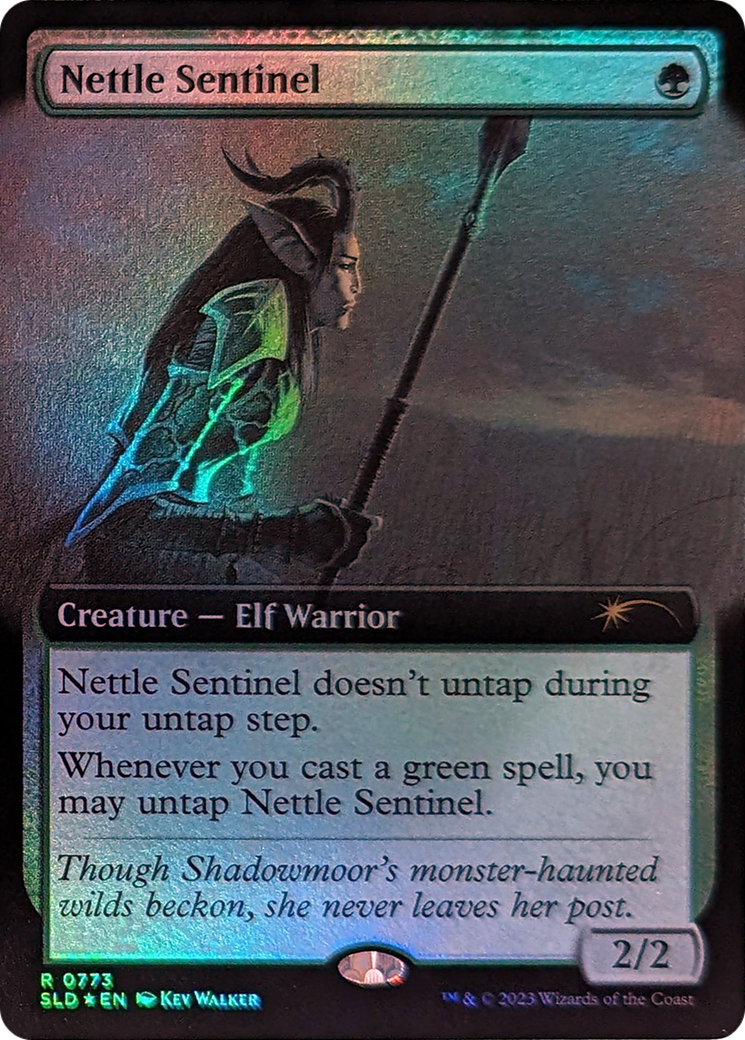 Nettle Sentinel (Extended Art) [Secret Lair Drop Series] | PLUS EV GAMES 