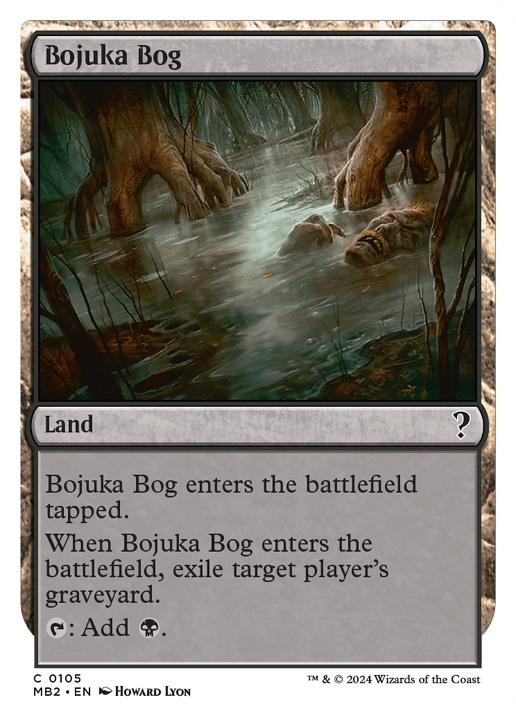 Bojuka Bog (White Border) [Mystery Booster 2] | PLUS EV GAMES 