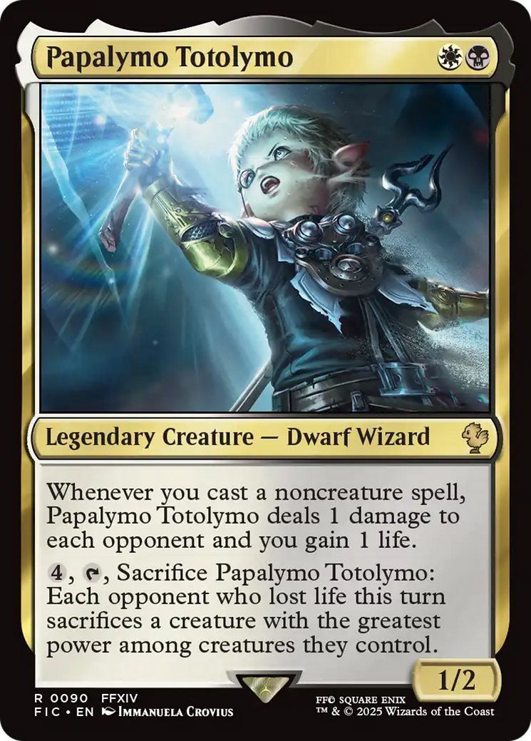 Papalymo Totolymo [FINAL FANTASY Commander] | PLUS EV GAMES 