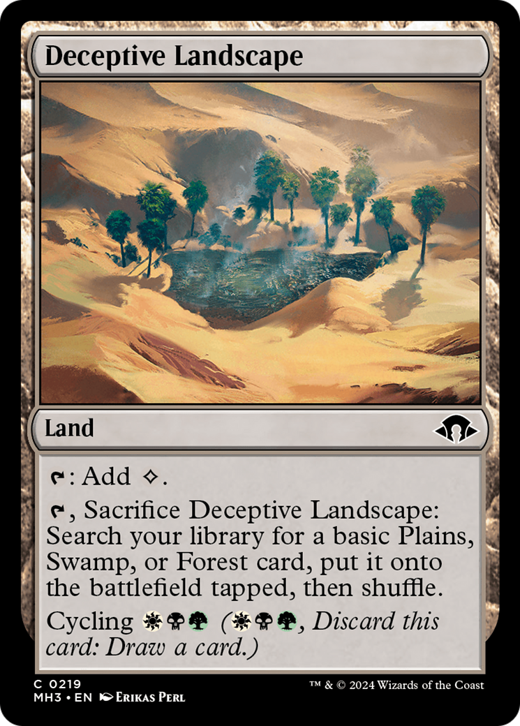 Deceptive Landscape [Modern Horizons 3] | PLUS EV GAMES 