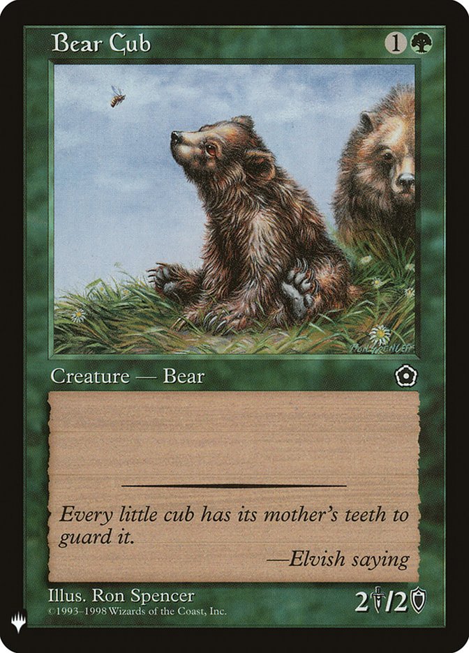 Bear Cub [Mystery Booster] | PLUS EV GAMES 