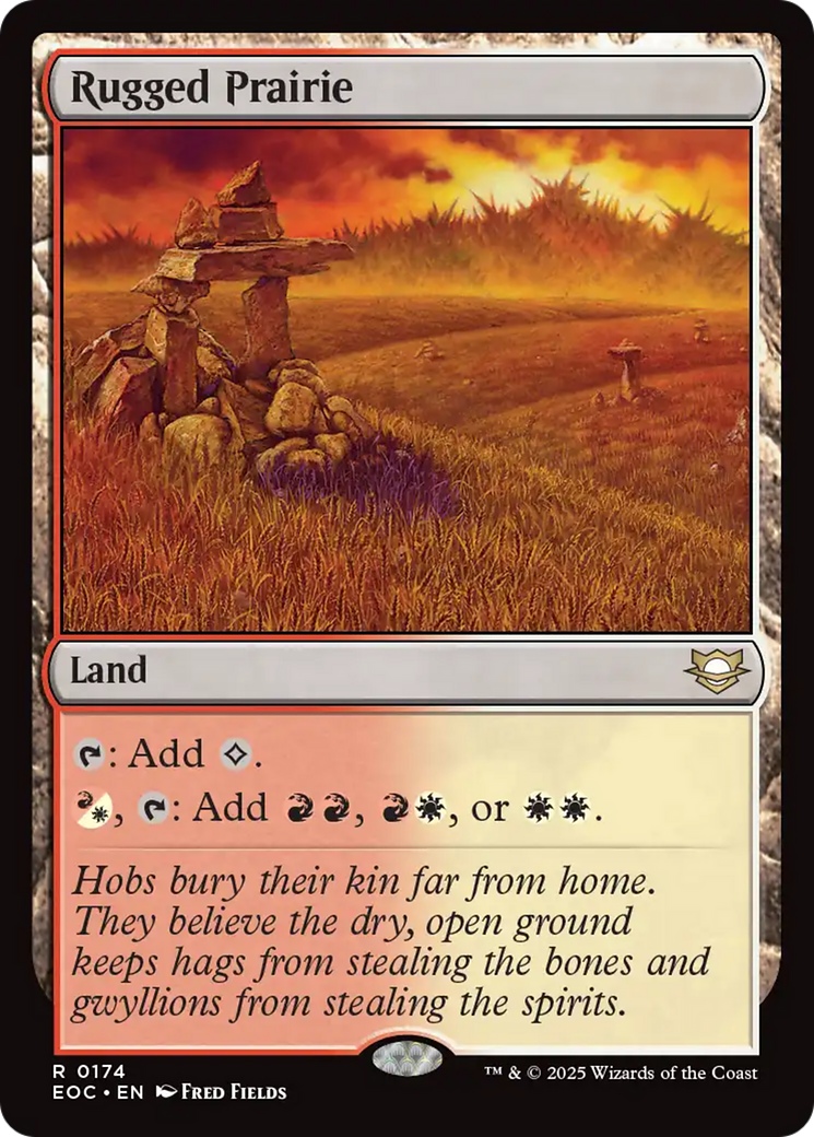 Rugged Prairie [Edge of Eternities Commander] | PLUS EV GAMES 