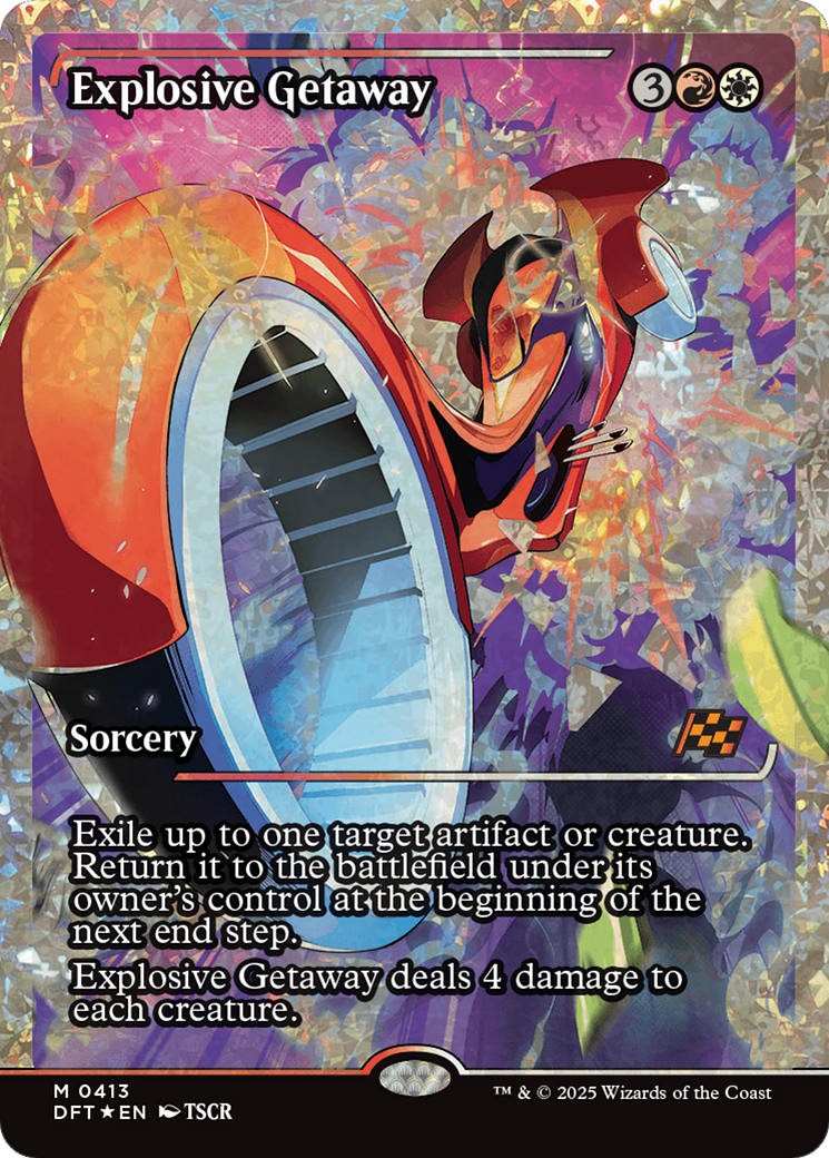 Explosive Getaway (Promo Pack) [Aetherdrift Promos] | PLUS EV GAMES 