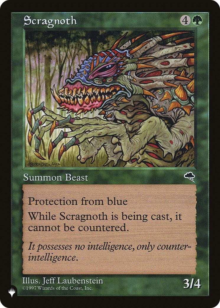 Scragnoth [The List Reprints] | PLUS EV GAMES 