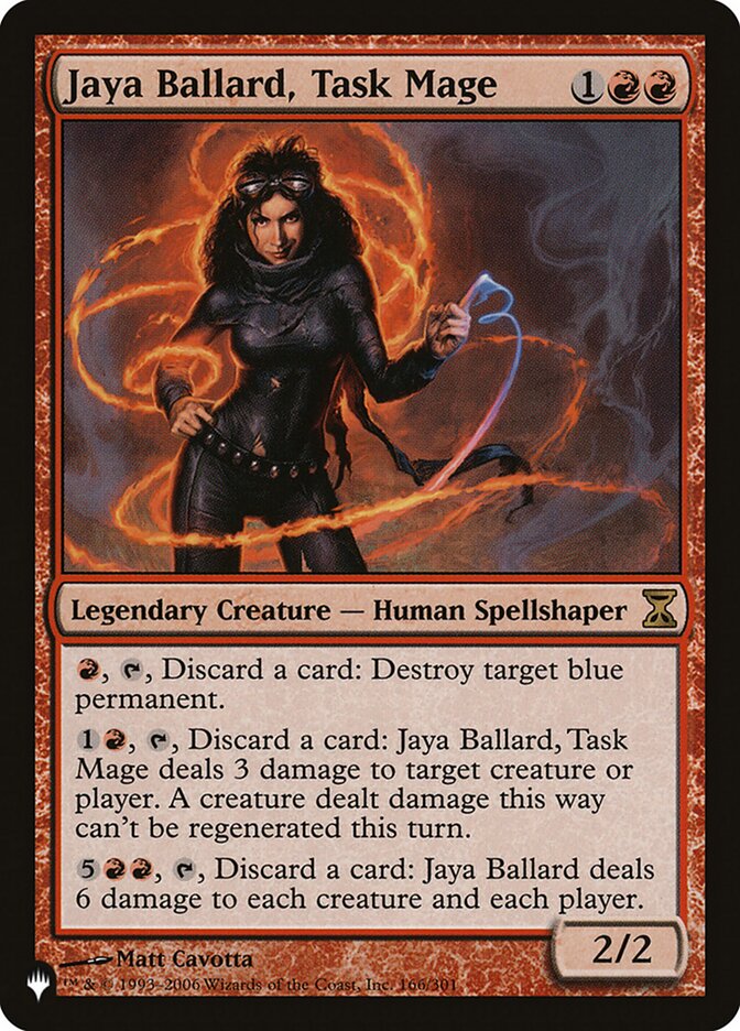 Jaya Ballard, Task Mage [The List] | PLUS EV GAMES 