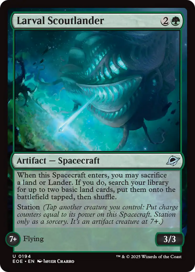 Larval Scoutlander [Edge of Eternities] | PLUS EV GAMES 