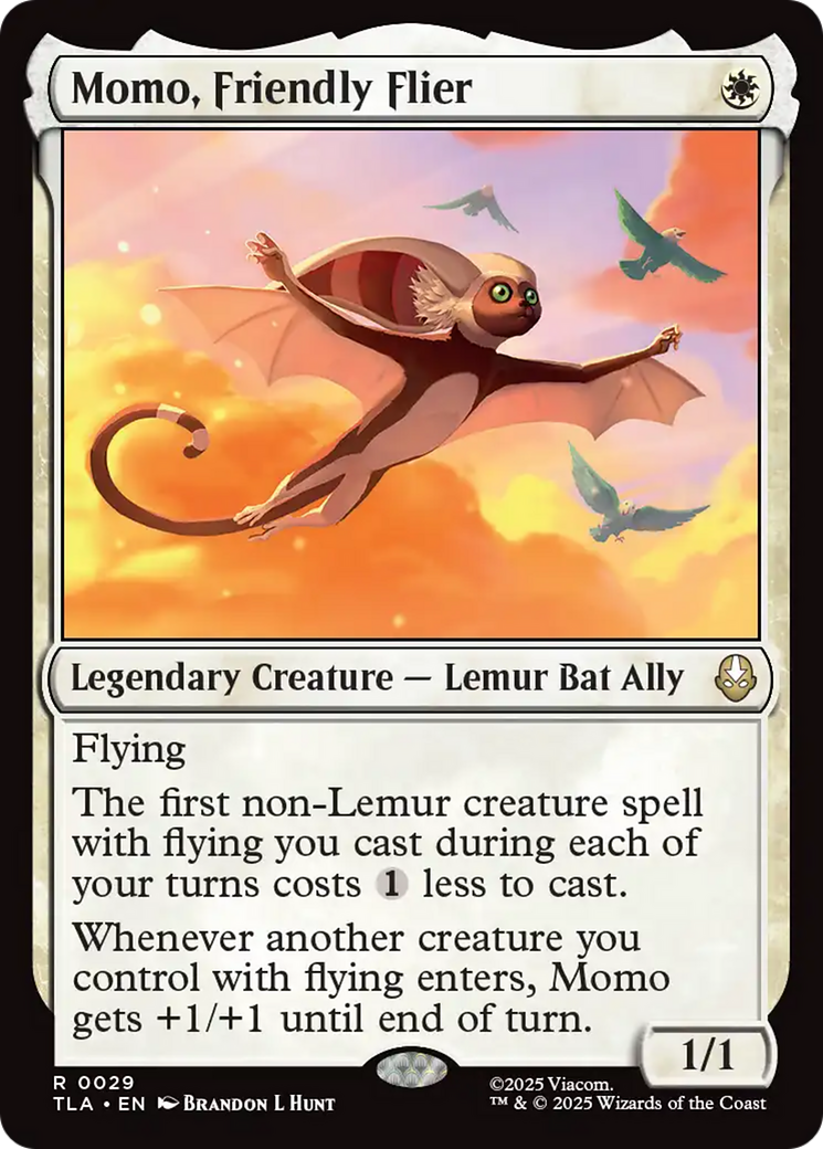 Momo, Friendly Flier [Avatar: The Last Airbender] | PLUS EV GAMES 