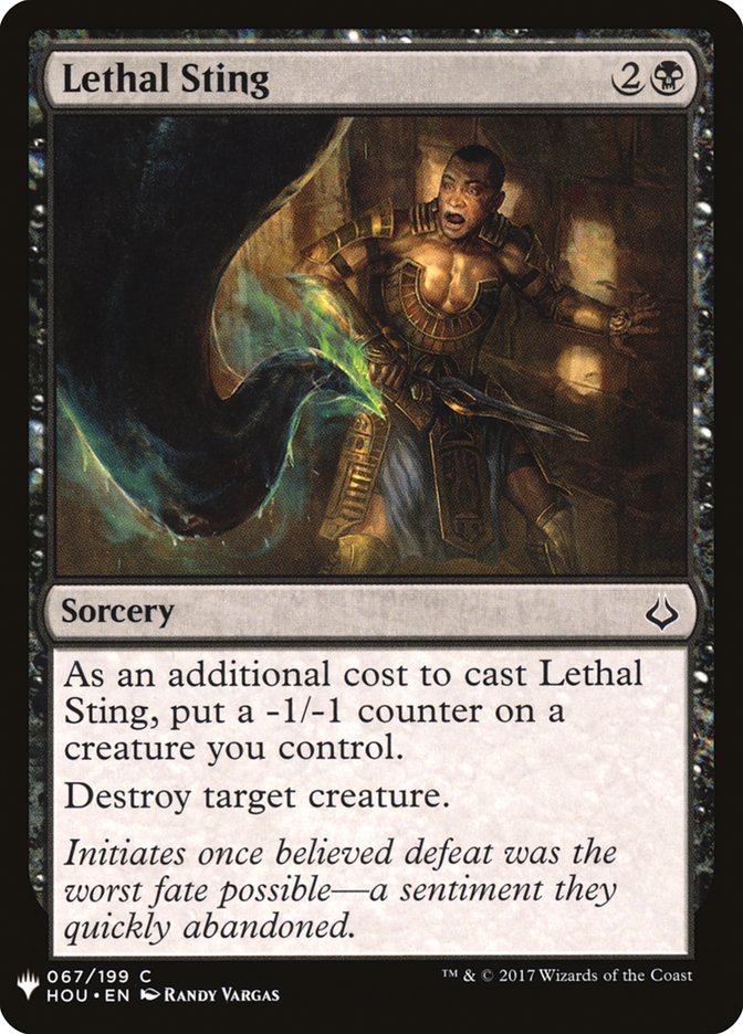 Lethal Sting [Mystery Booster] | PLUS EV GAMES 