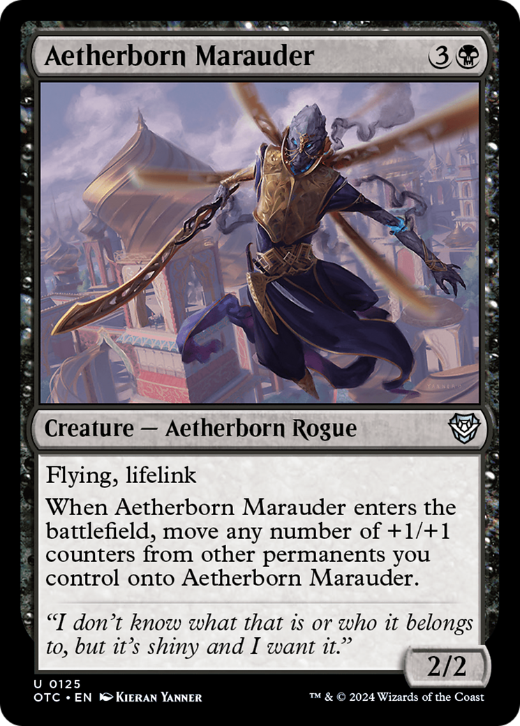 Aetherborn Marauder [Outlaws of Thunder Junction Commander] | PLUS EV GAMES 
