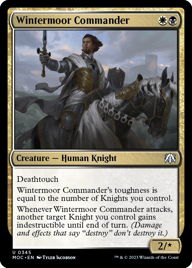 Wintermoor Commander [March of the Machine Commander] | PLUS EV GAMES 