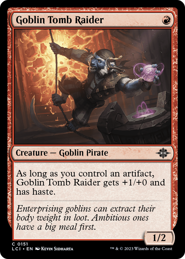 Goblin Tomb Raider [The Lost Caverns of Ixalan] | PLUS EV GAMES 