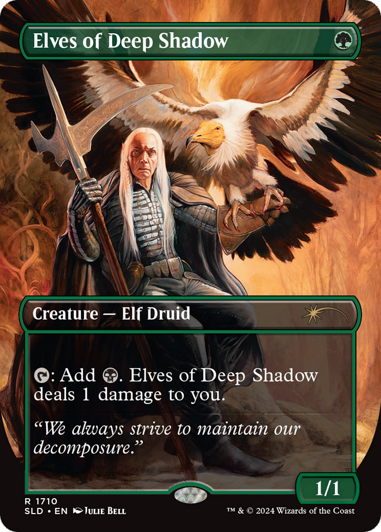 Elves of Deep Shadow (Rainbow Foil) [Secret Lair Drop Series] | PLUS EV GAMES 