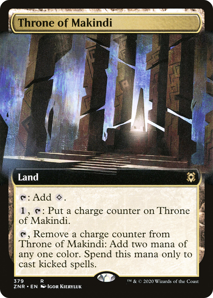 Throne of Makindi (Extended) [Zendikar Rising Extended Art]