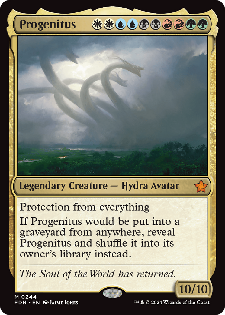 Progenitus [Foundations] | PLUS EV GAMES 