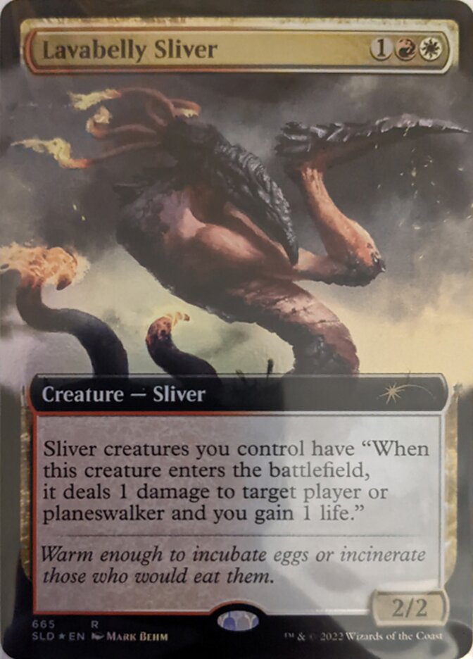 Lavabelly Sliver (Extended Art) [Secret Lair Drop Promos] | PLUS EV GAMES 