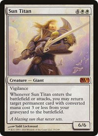 Sun Titan (M11) [Oversize Cards] | PLUS EV GAMES 