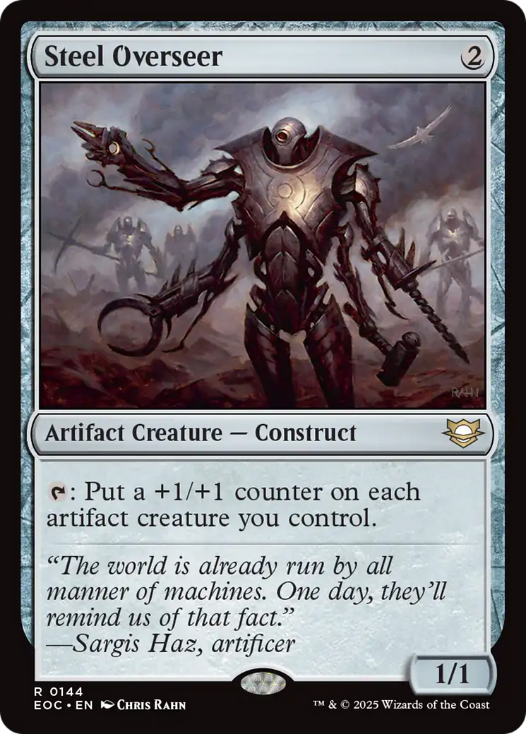 Steel Overseer [Edge of Eternities Commander] | PLUS EV GAMES 