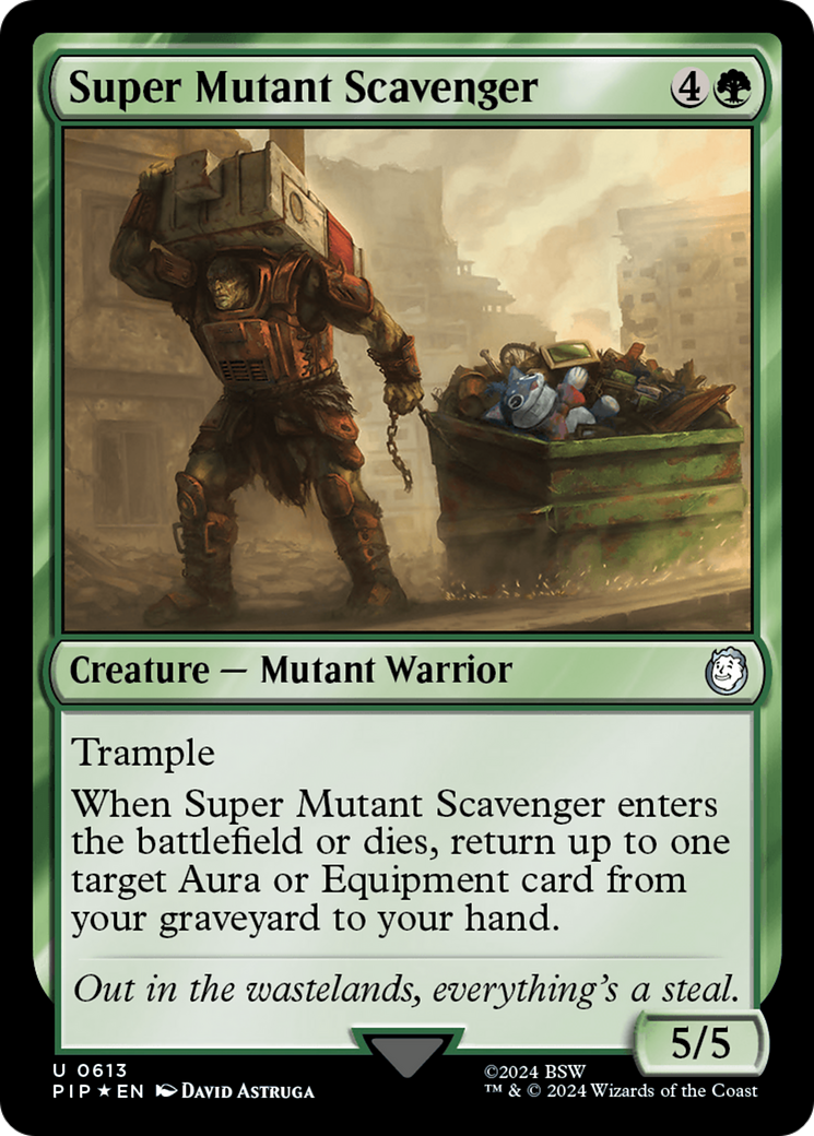 Super Mutant Scavenger (Surge Foil) [Fallout] | PLUS EV GAMES 