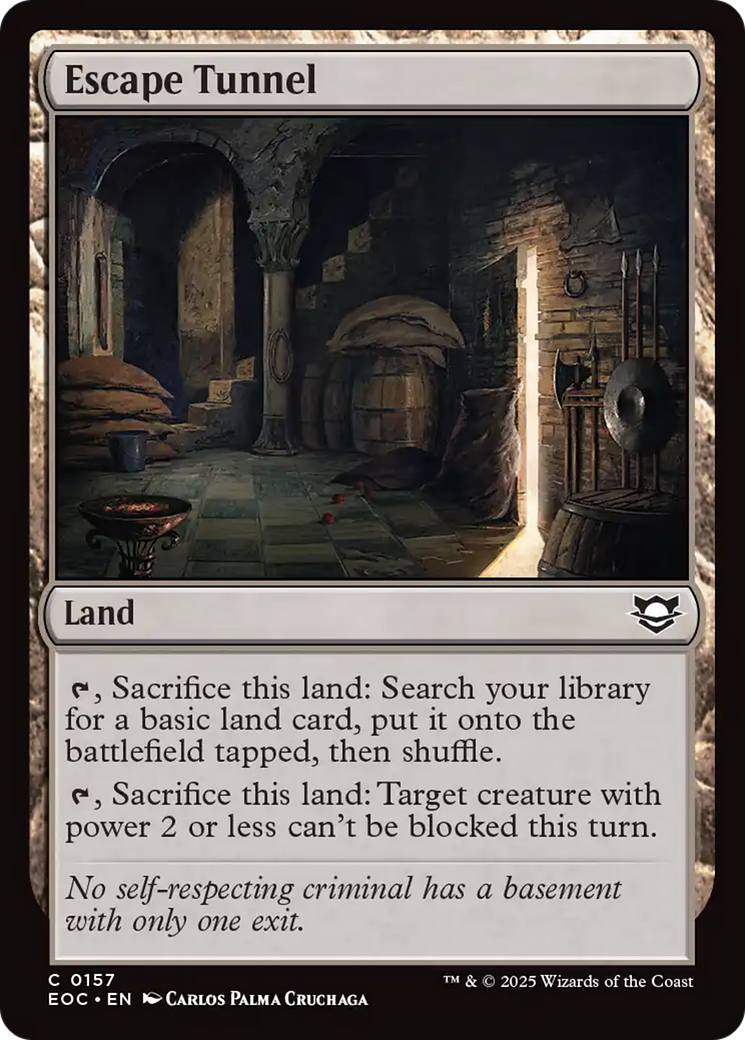 Escape Tunnel [Edge of Eternities Commander] | PLUS EV GAMES 
