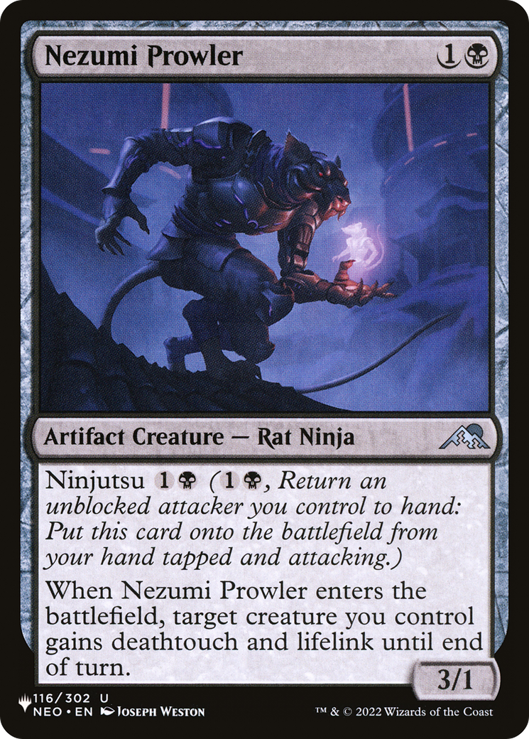 Nezumi Prowler [The List Reprints] | PLUS EV GAMES 