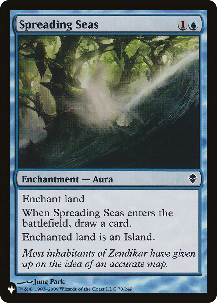 Spreading Seas [The List Reprints] | PLUS EV GAMES 