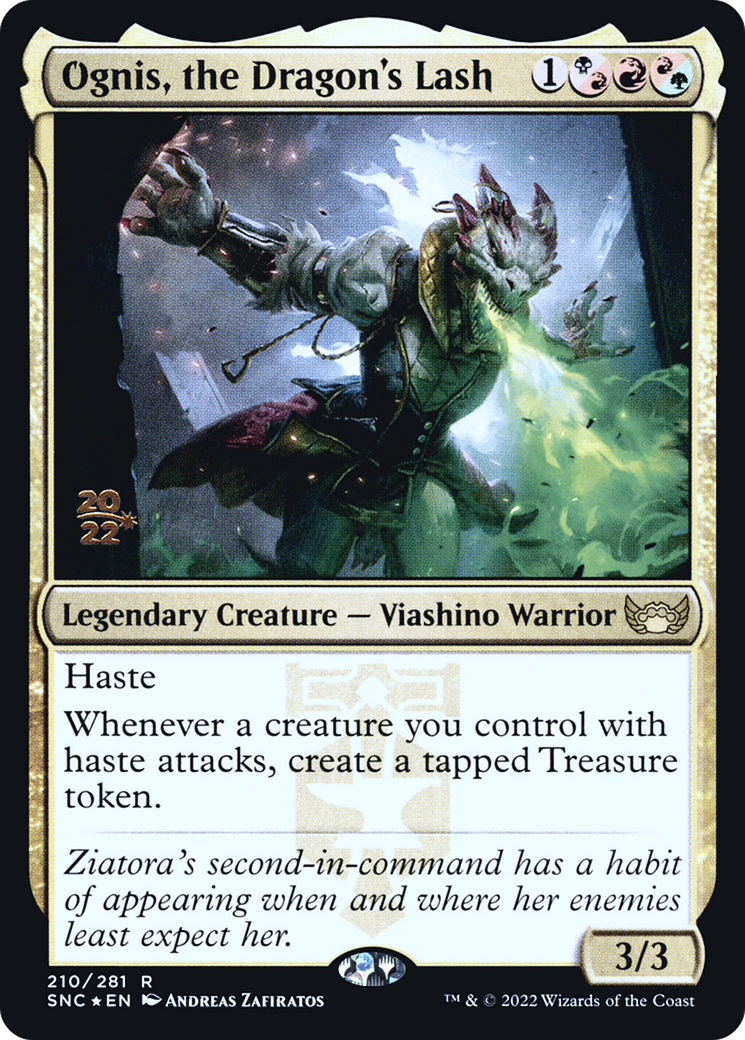 Ognis, the Dragon's Lash [Streets of New Capenna Prerelease Promos]