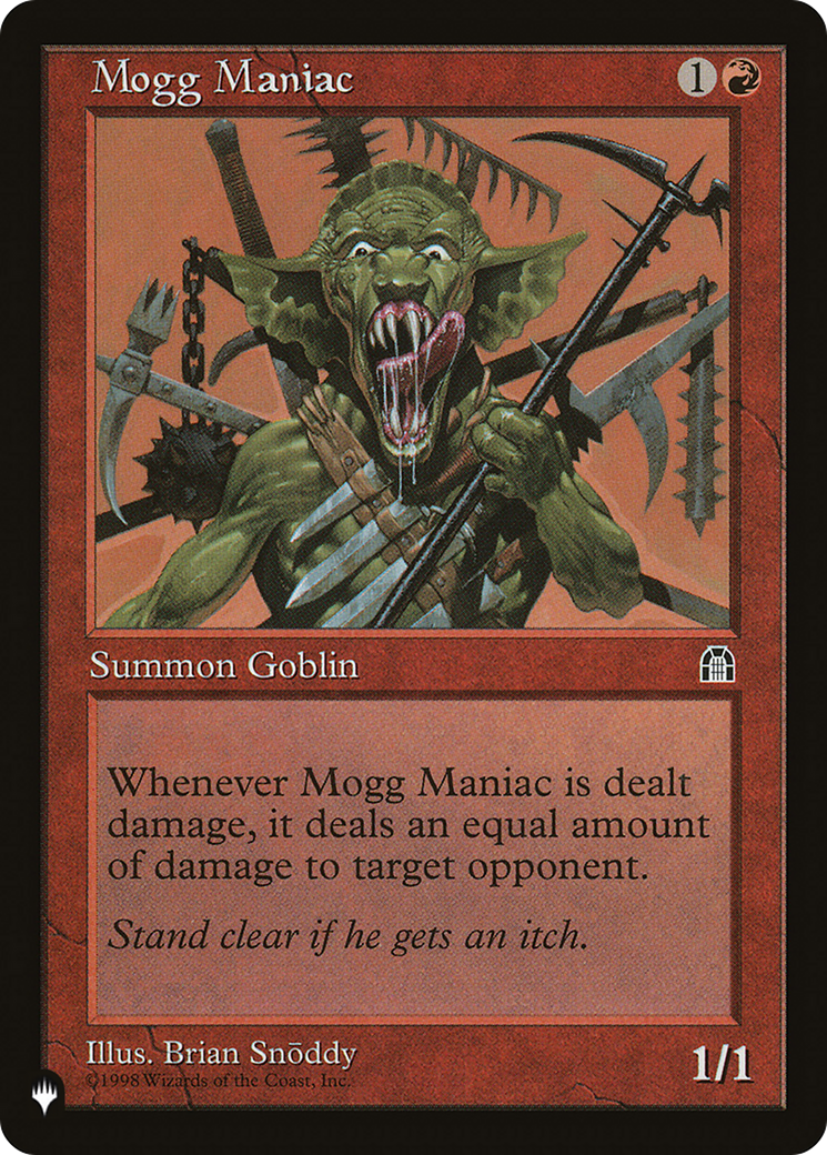 Mogg Maniac [The List Reprints] | PLUS EV GAMES 