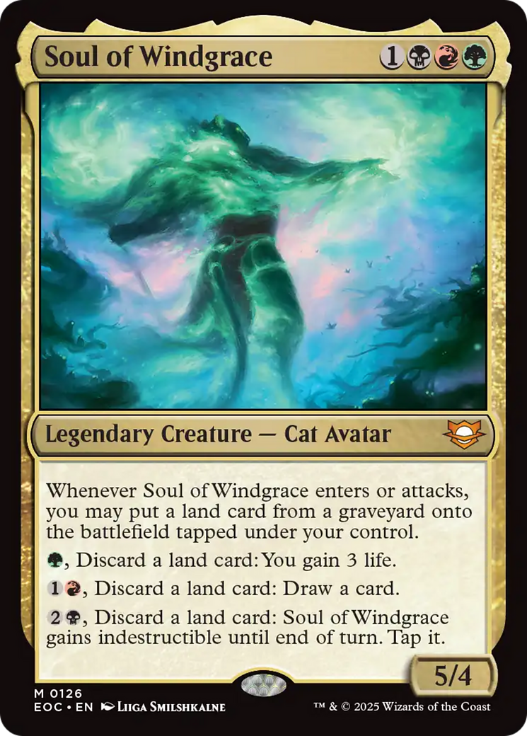 Soul of Windgrace [Edge of Eternities Commander] | PLUS EV GAMES 