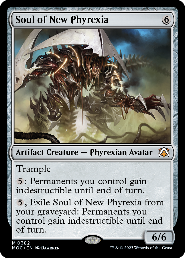 Soul of New Phyrexia [March of the Machine Commander] | PLUS EV GAMES 