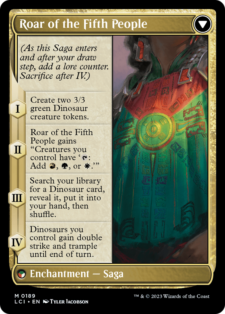 Huatli, Poet of Unity // Roar of the Fifth People [The Lost Caverns of Ixalan] | PLUS EV GAMES 