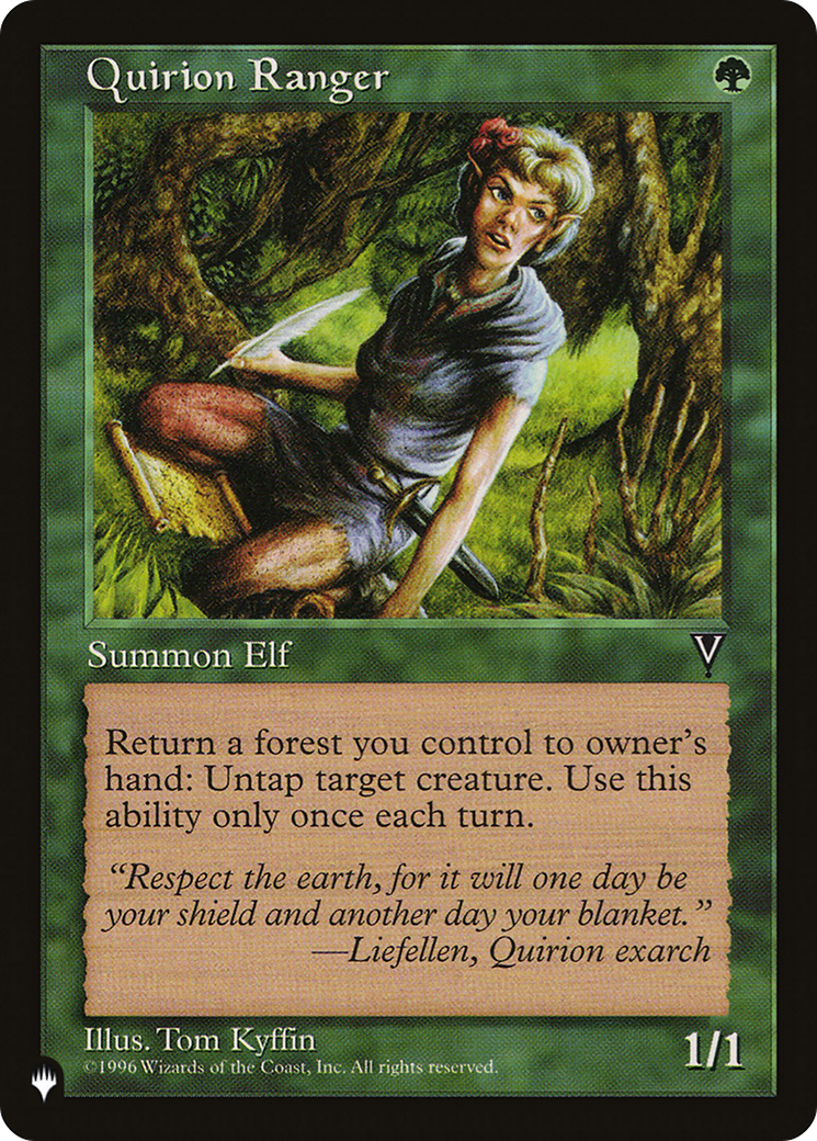 Quirion Ranger [The List Reprints] | PLUS EV GAMES 