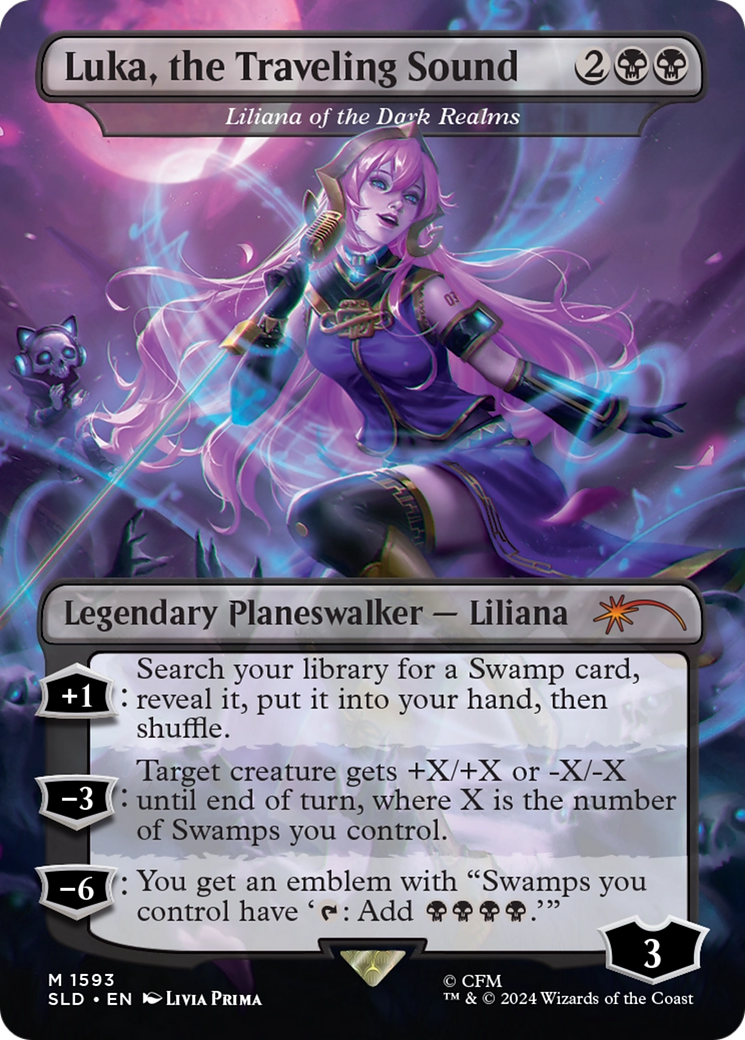 Luka, the Traveling Sound - Liliana of the Dark Realms [Secret Lair Drop Series] | PLUS EV GAMES 