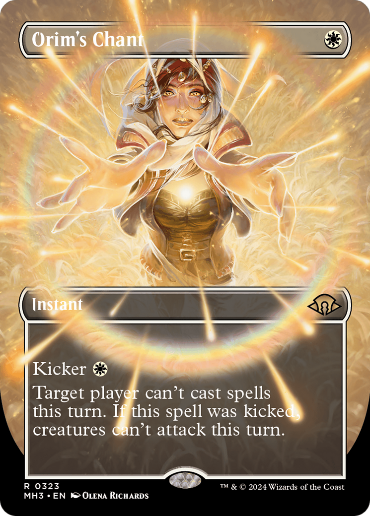 Orim's Chant (Borderless) [Modern Horizons 3] | PLUS EV GAMES 