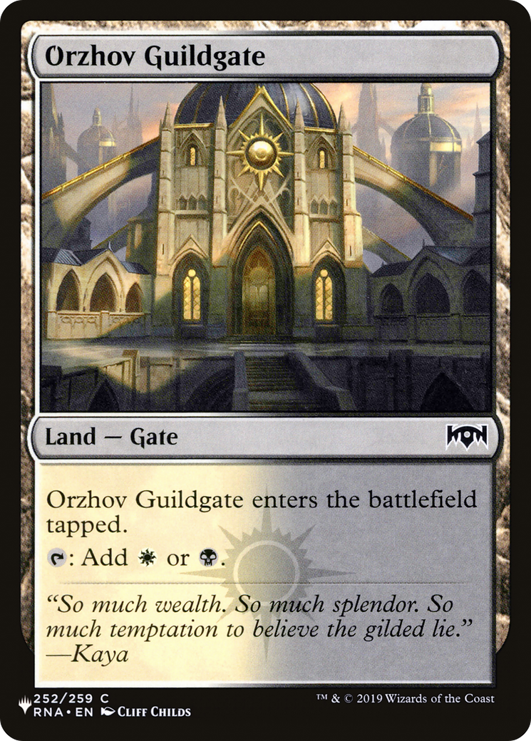 Orzhov Guildgate [The List] | PLUS EV GAMES 