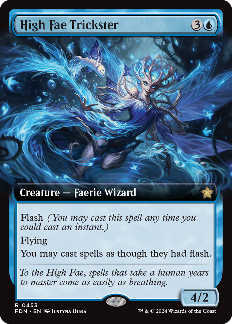 High Fae Trickster (Extended Art) [Foundations] | PLUS EV GAMES 