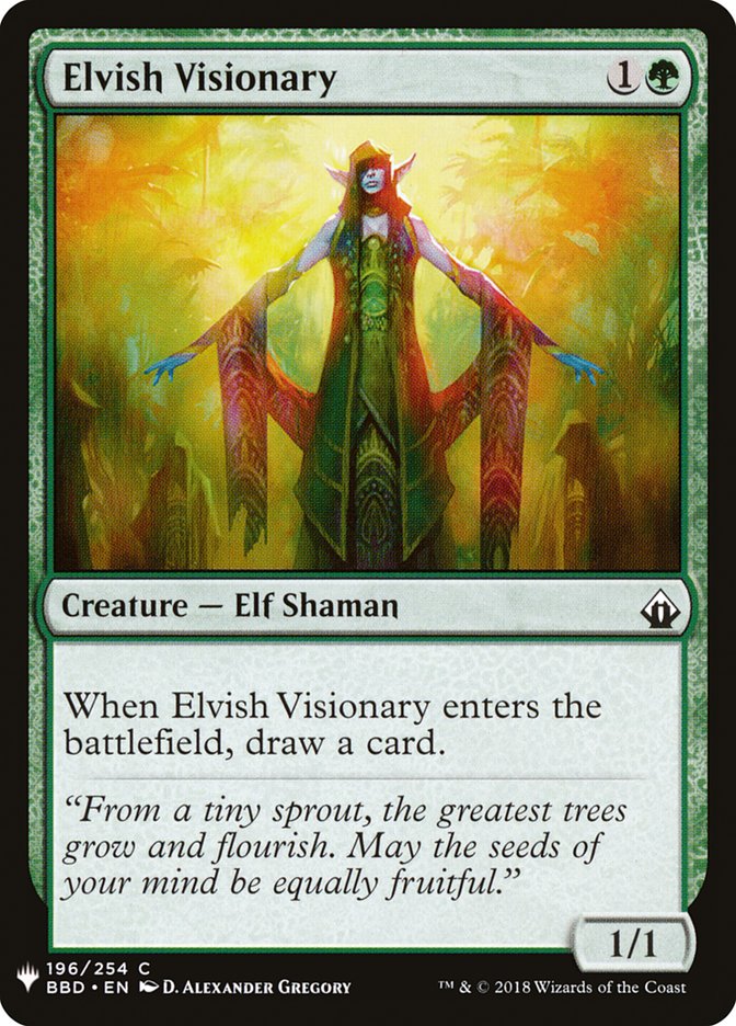 Elvish Visionary [Mystery Booster] | PLUS EV GAMES 