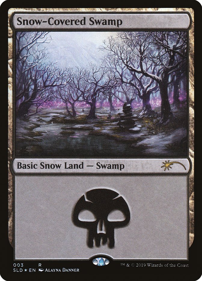 Snow-Covered Swamp (003) [Secret Lair Drop Series] | PLUS EV GAMES 