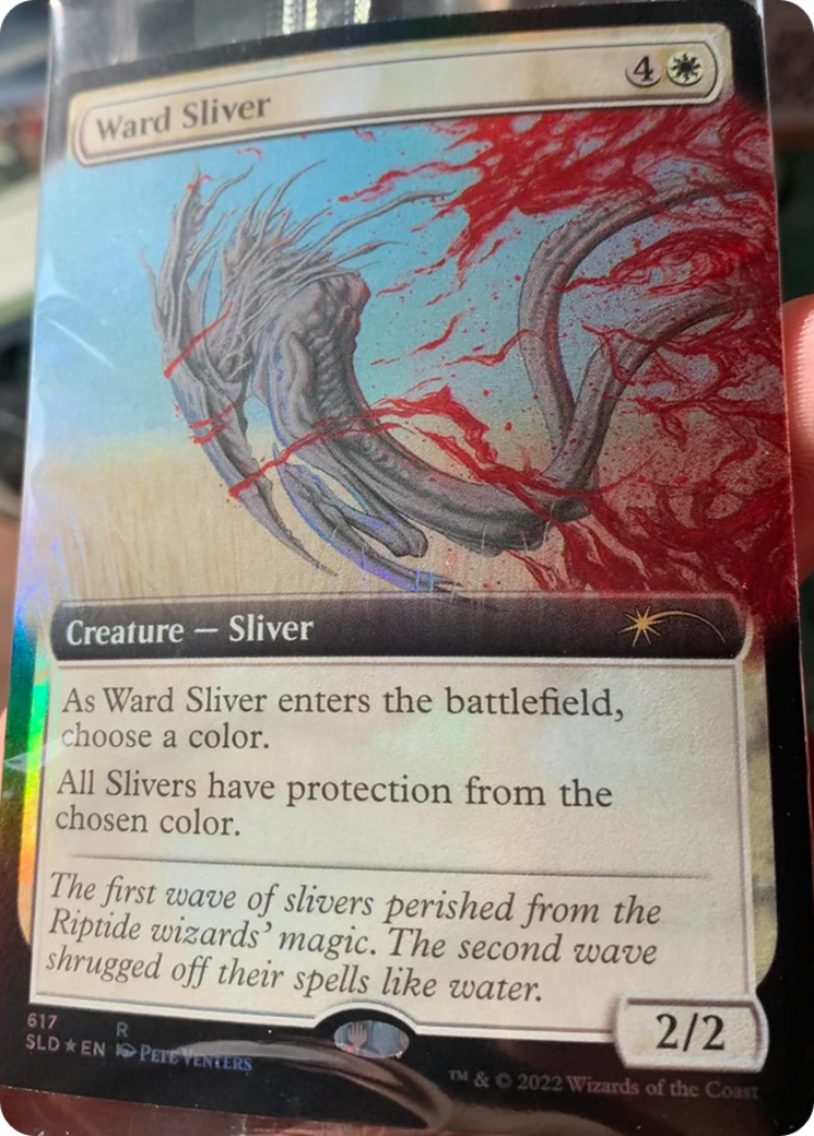 Ward Sliver (Extended Art) [Secret Lair Drop Promos] | PLUS EV GAMES 