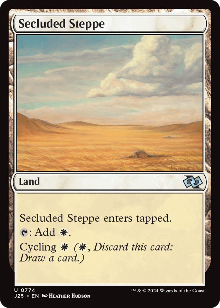 Secluded Steppe [Foundations Jumpstart] | PLUS EV GAMES 