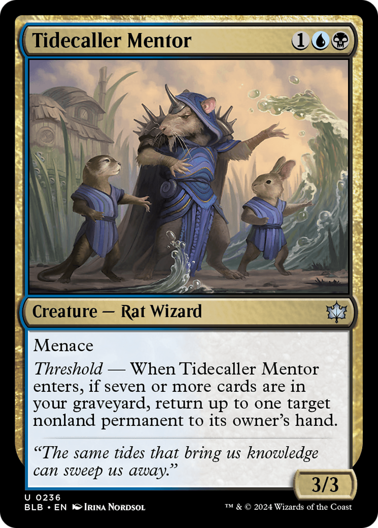 Tidecaller Mentor [Bloomburrow] | PLUS EV GAMES 