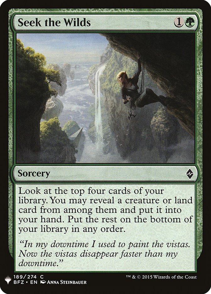 Seek the Wilds [Mystery Booster] | PLUS EV GAMES 