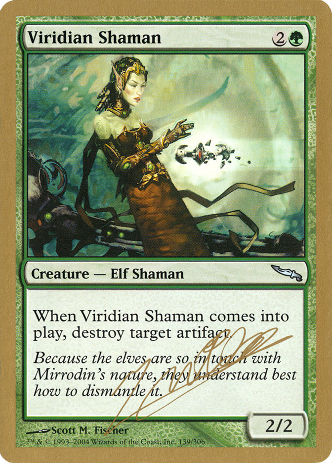 Viridian Shaman (Julien Nuijten) [World Championship Decks 2004] | PLUS EV GAMES 