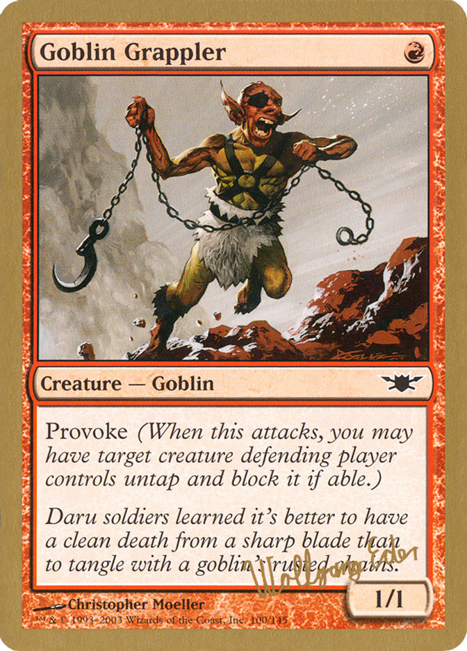 Goblin Grappler (Wolfgang Eder) [World Championship Decks 2003] | PLUS EV GAMES 