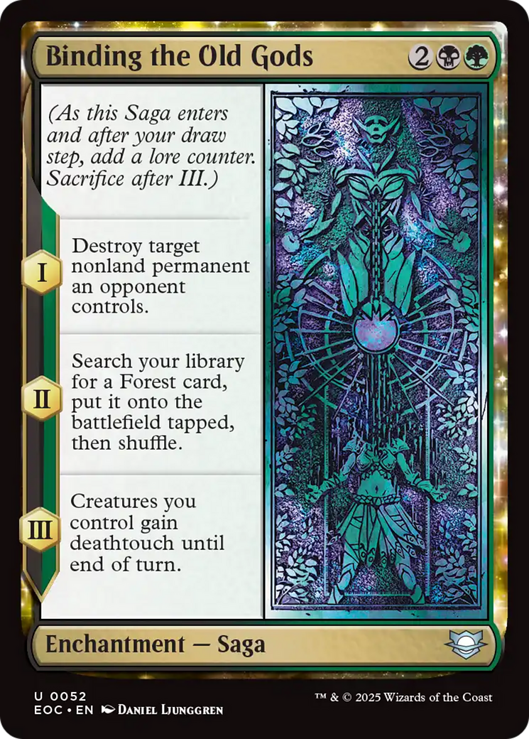 Binding the Old Gods [Edge of Eternities Commander] | PLUS EV GAMES 